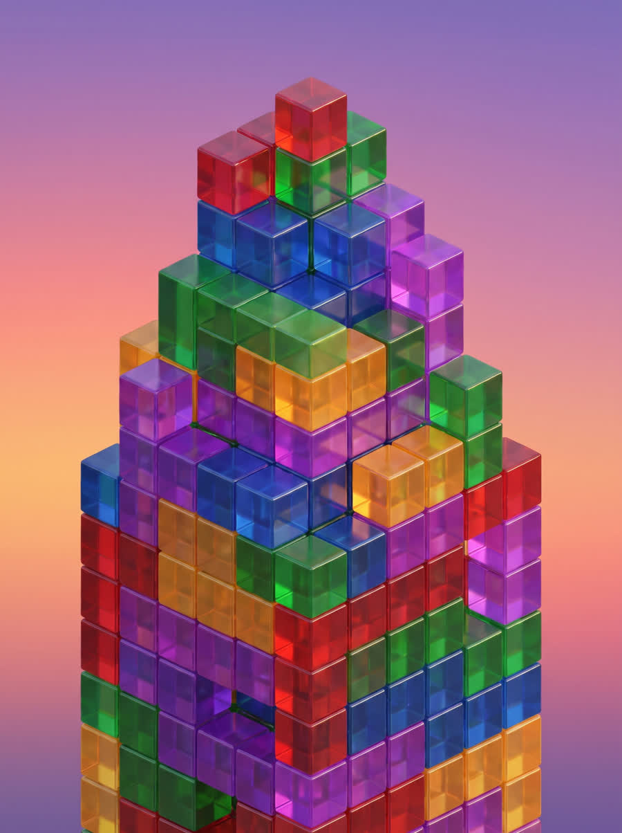 Block Stack — Casual game cover art